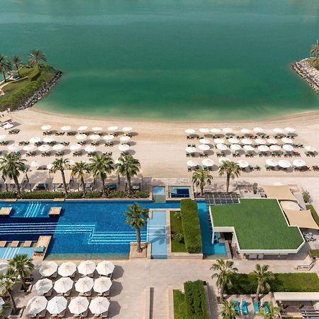 Fairmont Bab Al Bahr Hotel Abu Dhabi Exterior foto Aerial view of the beach at The Oberoi, Dubai